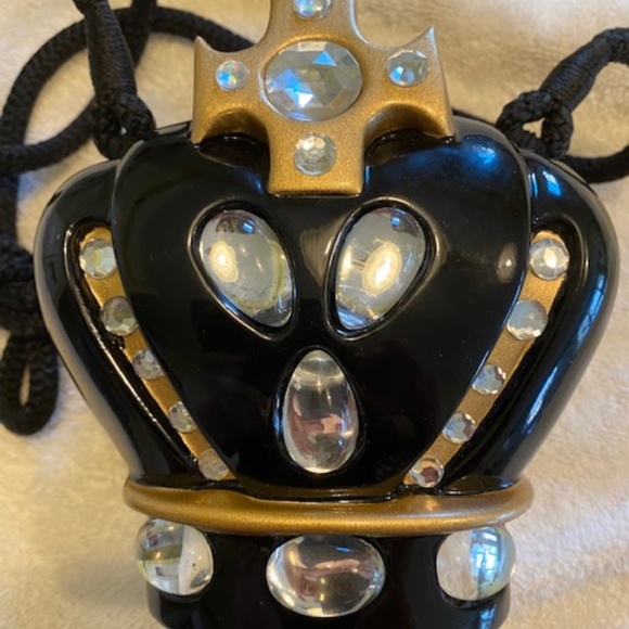 Timmy Woods of Beverly Hills - Vintage Crown purse with rhinestones.SIGNED